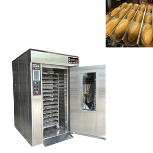 Bon prix 12 plateaux four à pain four rotatif 380V 220V vidéo Support technique équipement de boulangerie Kien An Vietnam - Product Image 1