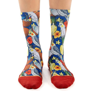 Custom Design Outdoor Waterproof Sublimation <b>Socks</b> Many Style <b>White</b> Polyester Sublimation Blank <b>Socks</b> for Sublimation <b>Socks</b> - Product Image 6