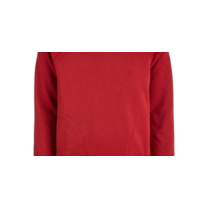 Felpa con Cappuccio Lavorata a Maglia Rossa Tinta Unita Ideology Taglie Forti per Ragazze, con Cerniera, Stile Stagionale, Logo e Fantasia, per Primavera Autunno - Product Image 3