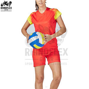 Uniformes de Voleibol de Poliéster 100% Resistentes, Personalizados, con Pantalones Cortos, Diseño Nuevo y Cómodo, en Oferta - Product Image 2
