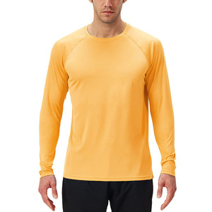 Nuevo Producto popular Ropa al aire libre Rash Guard Camisetas Manga larga Cuello redondo Slim-Fit Rash Guard para hombres - Product Image 1