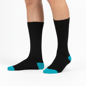 Haute qualité hommes 100% bambou décontracté équipage chaussettes antibactérien sans odeur été Logo personnalisé & Service OEM - Product Image 3