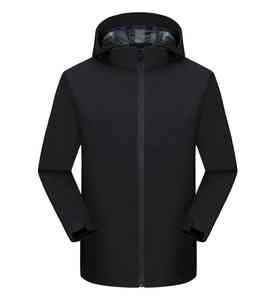 Vestes d'hiver pour hommes avec logo personnalisé Sports de plein air Coupe-vent Chaud Résistant à l'eau Randonnée légère Doublure en maille Vêtements de pêche UPF 50 Nylon - Product Image 6