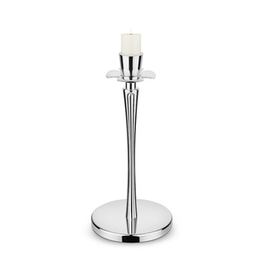 <b>Silver</b> Plated Single Candle Stick,<b>Silver</b> Plated Candle Holders - Product Image 1