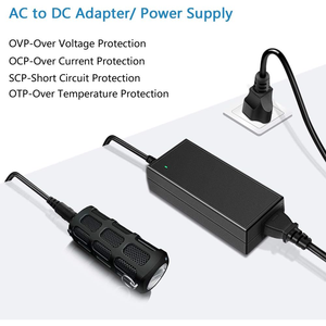 24 V DC Cung cấp điện 24 Volt 5A 120 Wát <span class=keywords><strong>Power</strong></span> <span class=keywords><strong>Adapter</strong></span> AC để DC chuyển đổi 5.5x2.5 mét cắm cho <span class=keywords><strong>LED</strong></span> Strip <span class=keywords><strong>Led</strong></span> điều khiển CCTV LCD màn hình - Product Image 4