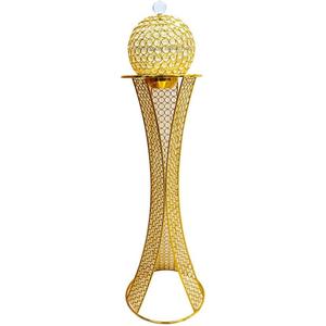 Quemador de Incienso Grande Oud Mabkhara de 100 cm para Salones Grandes, Casas Grandes y Mezquitas, Fragancia de Cristal, Metal Dorado - Product Image 1