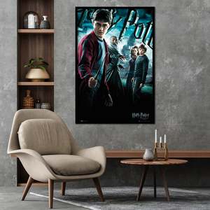 For Harry Potter and the Half-Blood Prince Modern Wall <b>Poster</b> Black Frame Paper Material - Product Image 1