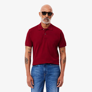 T-shirt à manches courtes pour homme, taille adulte, coupe régulière, polo en coton pour homme - Product Image 1