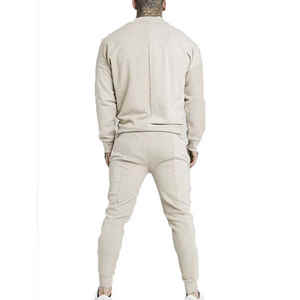 Ensemble de survêtement de sport pour homme en coton de haute qualité, design personnalisé, prix compétitif, nouveau style, survêtement de sport pour homme, ensemble 2 pièces - Product Image 2