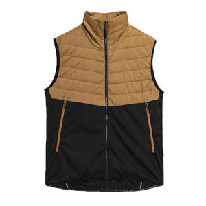 2025 Offre Spéciale hommes personnalisé matelassé gilet Designer Bodywarmer veste décontracté léger bouffant à capuche en gros personnalisé enduit - Product Image 5