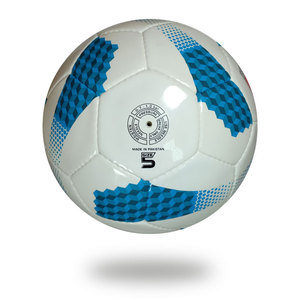 Balón de Fútbol Personalizable 2025 de Cuero PU Cosido a Mano con Material de PVC Oficial Ligero de Alta Calidad y Acabado Brillante - Product Image 2