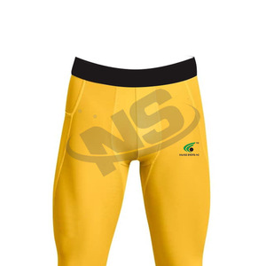 Pantalones Deportivos de Compresión Premium para Hombre, Corte Ajustado, Color Liso, Mallas de Gimnasio, Capa Base, Leggings de Entrenamiento, Hechos en Pakistán - Product Image 6