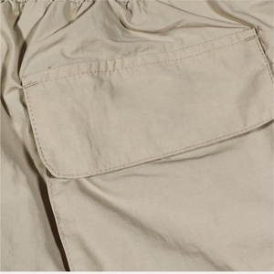 2025 OEM été saison hommes Nylon taille élastique Shorts de gymnastique respirant sueur course personnalisé poches Shorts - Product Image 5