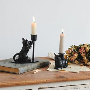 Dog Shape Design Best Quality Handmade Metal Candle Holder 2 Pieces Set <b>Ornaments</b> for Home <b>Wedding</b> Decoration Candle Light Stand - Product Image 1