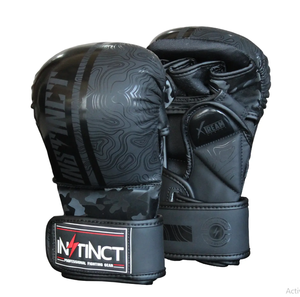 Gants de boxe en cuir élégants de haute qualité en gros, disponibles en plusieurs couleurs, coutures renforcées pour plus de durabilité, gants d'entraînement MMA - Product Image 1