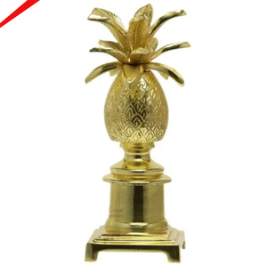 Nueva Escultura Metálica Decorativa Humana Moderna con Acabado Dorado para el Hogar - Product Image 2