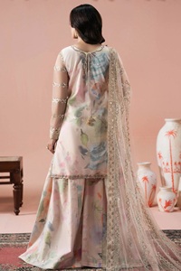 Trajes de invierno pakistaníes al por mayor, shalwar kameez de invierno al por mayor, diseños para mujer, trajes de organza bordados de diseñador. - Product Image 5