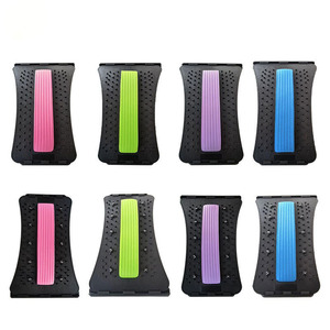 Correcteur de posture et étireur dorsal réglable à 3 niveaux avec massage, soutien lombaire ergonomique pour le haut et le bas du dos, utilisation au bureau, en voiture et à la maison - Product Image 3