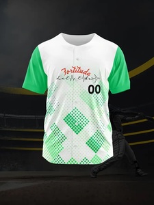 เสื้อเบสบอลสำหรับทุกเพศเสื้อเบสบอลแห้งเร็วระบายอากาศได้ดี - Product Image 4