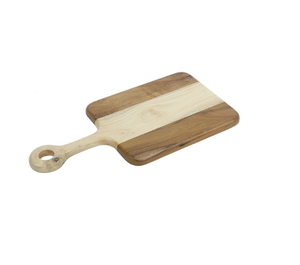 Tabla de cortar de madera natural Tabla de cortar de madera más vendida Tabla de cortar de charcutería de queso ecológica - Product Image 1