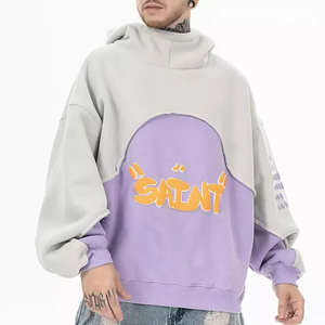 Sweat à capuche 100% coton avec logo personnalisé de haute qualité, produit personnalisé de meilleure qualité, vente en gros - Product Image 1