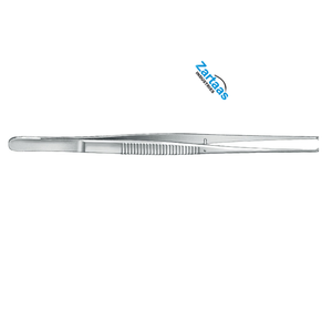 Fórceps de tejido Semken de acero inoxidable de alta calidad, dientes rectos 1x2, 12,5 cm / 5 ", fabricante de instrumentos quirúrgicos - Product Image 2