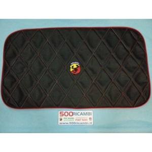 FIAT 500 D F L R PADIGLIONE SOTTOTETTO en color SKY con el logotipo de ABARTH en NEGRO/ROJO - Product Image 1