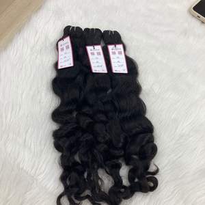 100% ผมมนุษย์แบบไม่พันกันนุ่มเป็นลอนธรรมชาติแบบใหม่ - Product Image 2