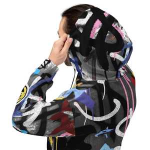 Sudadera con Capucha Unisex de Invierno, Fabricada a Medida por OEM, 100% Poliéster, Impresión por Sublimación, Diseño Completo, Talla Grande para Hombre y Mujer - Product Image 4