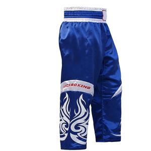 Pantalons de kick-boxing et de muay-thaï pour hommes, professionnels, personnalisés, imprimés à l'écran, imperméables, taille élastique, décontractés, vêtements de sport lavés - Product Image 3