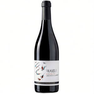 Terre Dei Malatesta I Diavoli Sangiovese Superiore DOC Intense Structured Red <b>Wine</b> 750ml 6 Bottles Per Box - Product Image 2