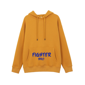 Sweat-shirt à capuche unisexe personnalisé imprimé 100% coton blanc pull thermique Hip Hop polaire Boxy sweat à capuche homme surdimensionné - Product Image 2