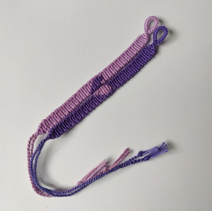 Friendship <b>Bracelet</b> or Anklet Chevron - Colorful - <b>String</b> - Trendy - *CUSTOMIZABLE* - Product Image 3