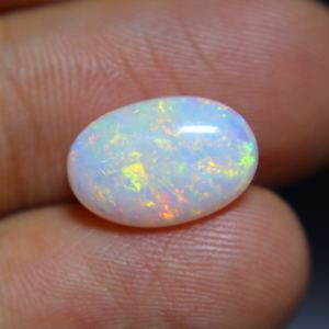 14X9X4MM โอปอลทรงหลังเบี้ยจากออสเตรเลียขนาด3.00กะรัตหินโอปอลแข็งหลายไฟทรงหลวมอัญมณีสำหรับทำเครื่องประดับ - Product Image 3