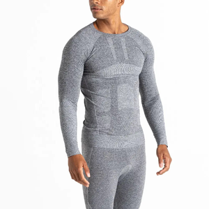 Calzoncillos largos de lana merino para hombre 200GSM, ropa interior térmica transpirable, pantalones con equipo OEM de invierno que absorbe la humedad de secado rápido - Product Image 5