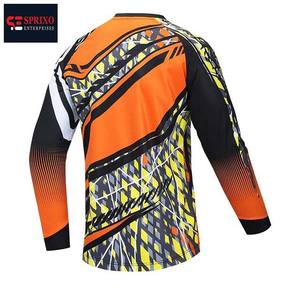 Maillots de pêche en gros personnalisés de haute qualité concevez vos propres maillots de pêche Offres Spéciales sublimation et t-shirts imprimés - Product Image 6