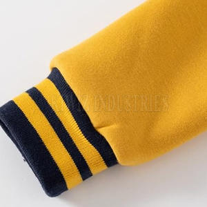 แจ็กเก็ตเลตเตอร์มีผ้าปักลายขนาดพลัสไซส์ OEM ตามสั่ง - Product Image 3