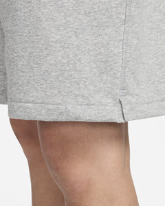 Shorts Bermuda en coton gris pour homme avec cordon de serrage à la taille, style décontracté et sportif - Product Image 5