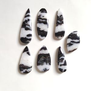 Alta calidad Natural Buffalo Jasper Moissanite Cabochon Joyería de cuarzo suelto Precio al por mayor - Product Image 3