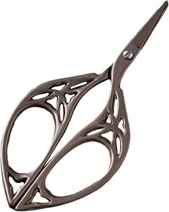 Accessoires de fabrication de bougies Ciseaux de coupe de sourcils en acier inoxydable Ciseaux de coiffure/rasage pointus en métal durable - Product Image 6