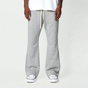 Logo personnalisé pour hommes Sport Jogger Pant Poids lourd éponge française évasée acide lavé sueurs jambes larges Baggy Fit Premium Cotton Gsm - Product Image 1