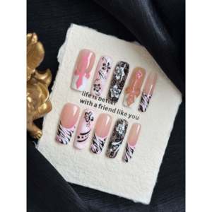 Blush Rebellion Press-On Nail Art - Product Image 4