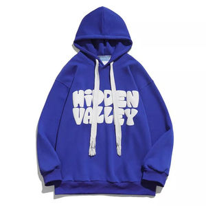 Sudadera con Capucha de Alta Calidad, 400 GSM, para Hombre, 100% Algodón, Corte Holgado, Ecológica, Transpirable, Otoñal, Personalizada, Gruesa - Product Image 1