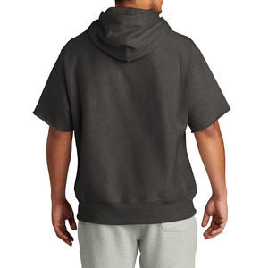 Sudadera con Capucha para Hombre de Alta Calidad, Diseño Nuevo, Personalizada, con Bolsillo Bordado, Teñido Liso, 100% Algodón, Talla Grande, OEM - Product Image 4