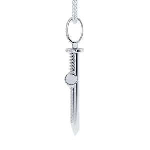 Lab Grown Diamond Tennis Chain Collar Vvs Iced Out 925 Silver Diamond Chain - Product Image 2