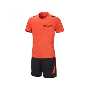 Conjunto de Camisetas de Fútbol, Uniforme de Fútbol para Equipos, Venta al Por Mayor, Nuevo Diseño Personalizado OEM, Nailon/Cachemira Elástica de Secado Rápido para Bebés y Niños Pequeños - Product Image 2