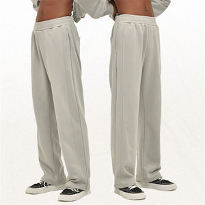 2025 New Wholesale Cotton Polyester 350G Fleece Warm Winter Men's Ankle-length Sweatpants Side Pocket <b>Track</b> <b>pants</b> Men's Joggers - Product Image 4