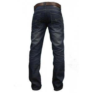 Los pantalones vaqueros ajustados más vendidos para hombre, pantalones vaqueros informales y de calle de calidad superior, estilo Vintage con características de talla grande - Product Image 2