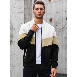 Veste universitaire pour hommes manches en cuir véritable et laine mélangée Letterman Boys College Varsity Jackets XS-5XL - Product Image 3