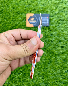 Pinzas profesionales para extensión de pestañas de acero inoxidable, Punta completamente cerrada con estampado de mármol con agarre sólido, sostenible, ecológico - Product Image 4